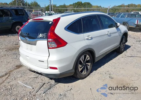 2015 Honda Cr-V Touring из США, поврежденный, VIN 5J6RM3H90FL023540